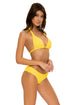 Luli Fama Playa Vibes TRIANGLE HALTER TOP